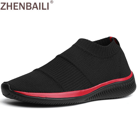 ZHENBAILI Summer Breathable Mesh Trainers Sneakers