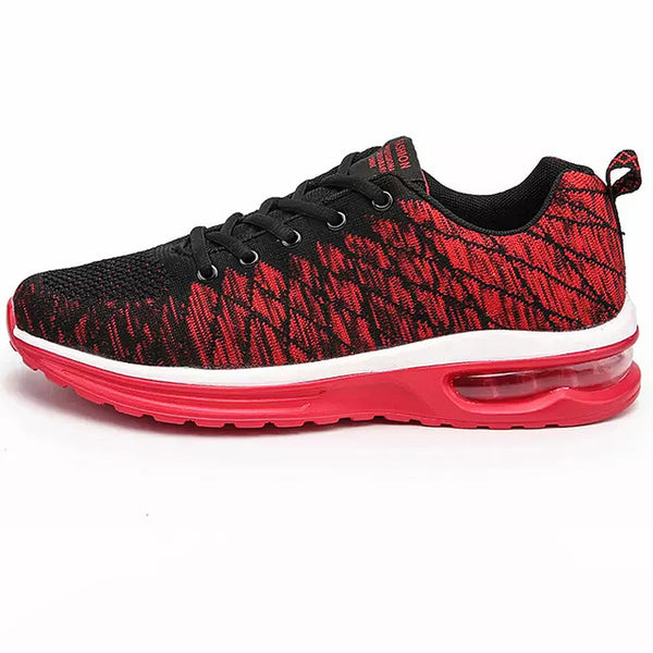 ZHENBAILI 2019 Summer Breathable Mesh Men Trainers Air Cushion Running Shoes Flat Platform Sneakers