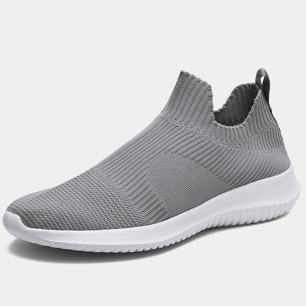ZHENBAILI Plus Size Summer Autumn Breathable Lightweight Men Slip On Shoes 2019 Flat Sneakers