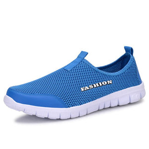 2019 New Running Shoes for Man Air Mesh Lace-up Sports Shoes Super Light Walking Jogging Sneakers
